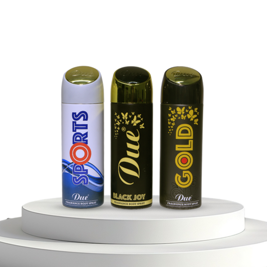 Pack of 3 Body Sprays (For Him)