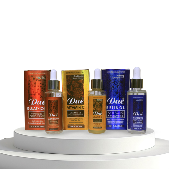 Pack of 3 Due Serums