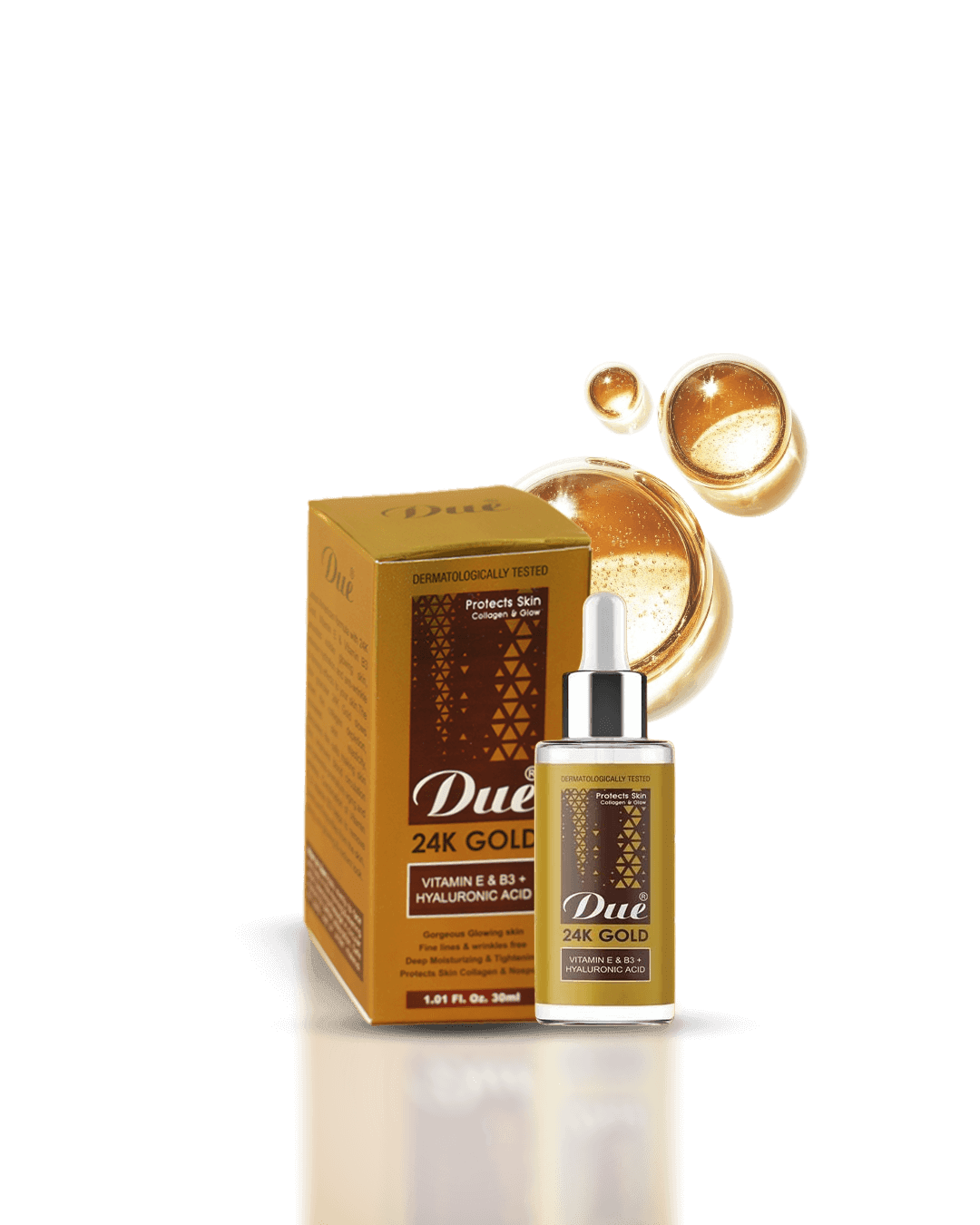 Due 24K Gold Serum (30 ml) - Kreative Cosmetics (Pvt) Ltd.