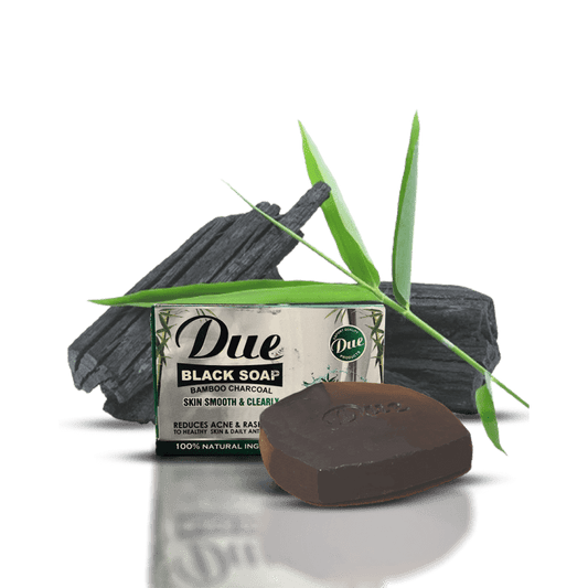 Due Black Soap with Bamboo Charcoal - Kreative Cosmetics (Pvt) Ltd.