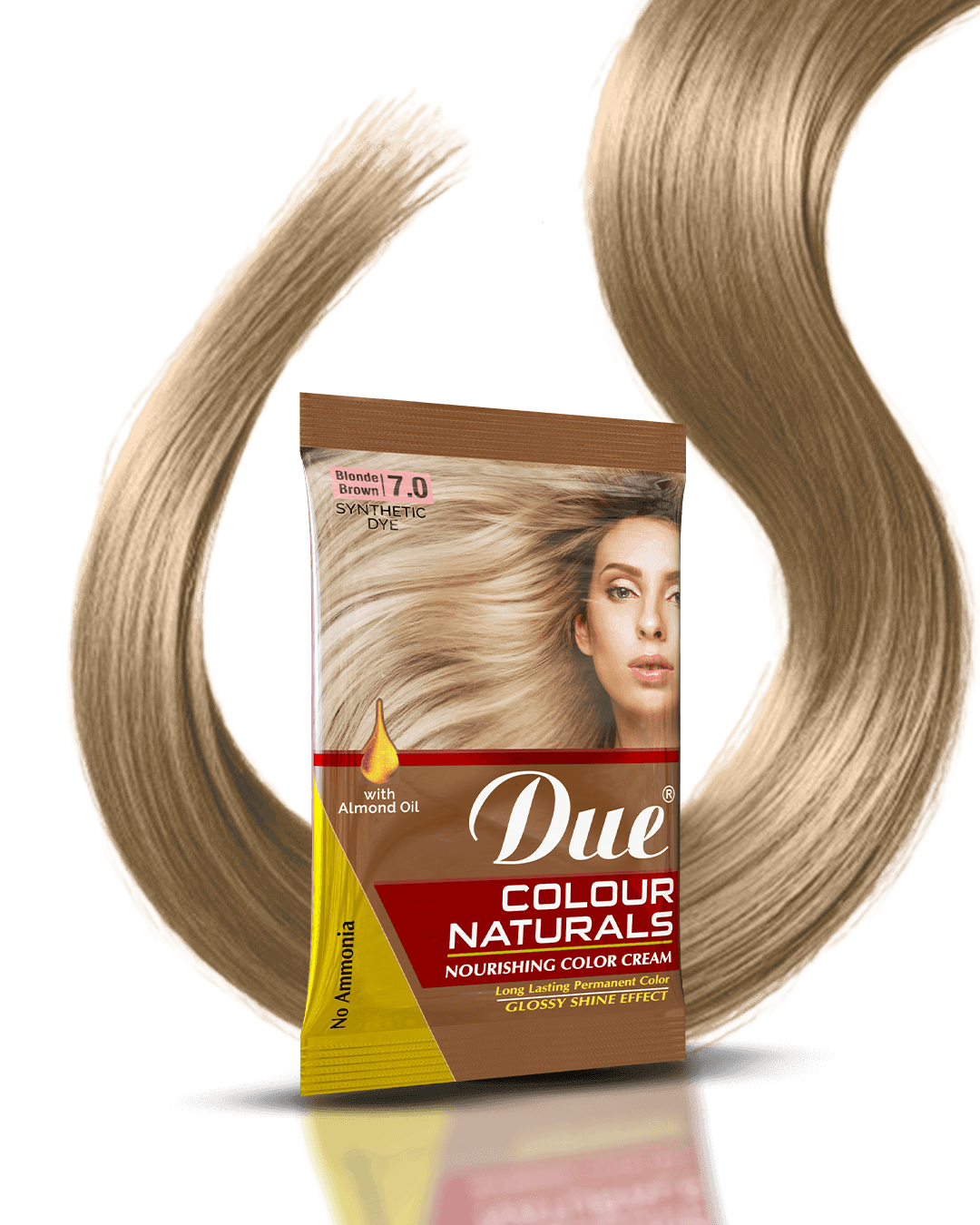 Due Hair Color Naturals - Blonde Brown - Kreative Cosmetics (Pvt) Ltd.