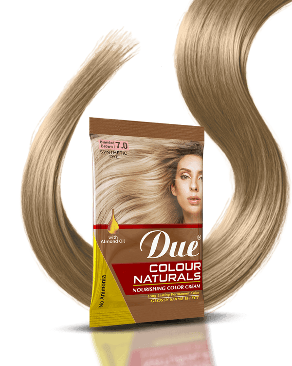 Due Hair Color Naturals- Blonde Brown .