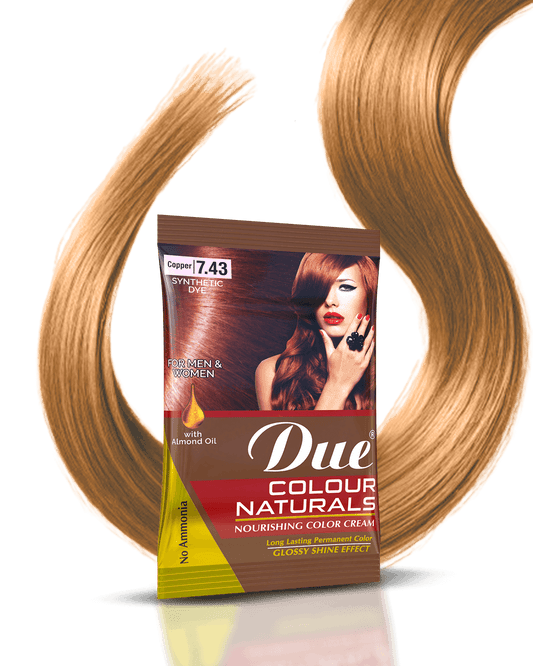 Due Hair color Naturals - Copper - Kreative Cosmetics (Pvt) Ltd.