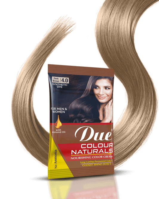 Due Hair Color Naturals - Dark Brown - Kreative Cosmetics (Pvt) Ltd.