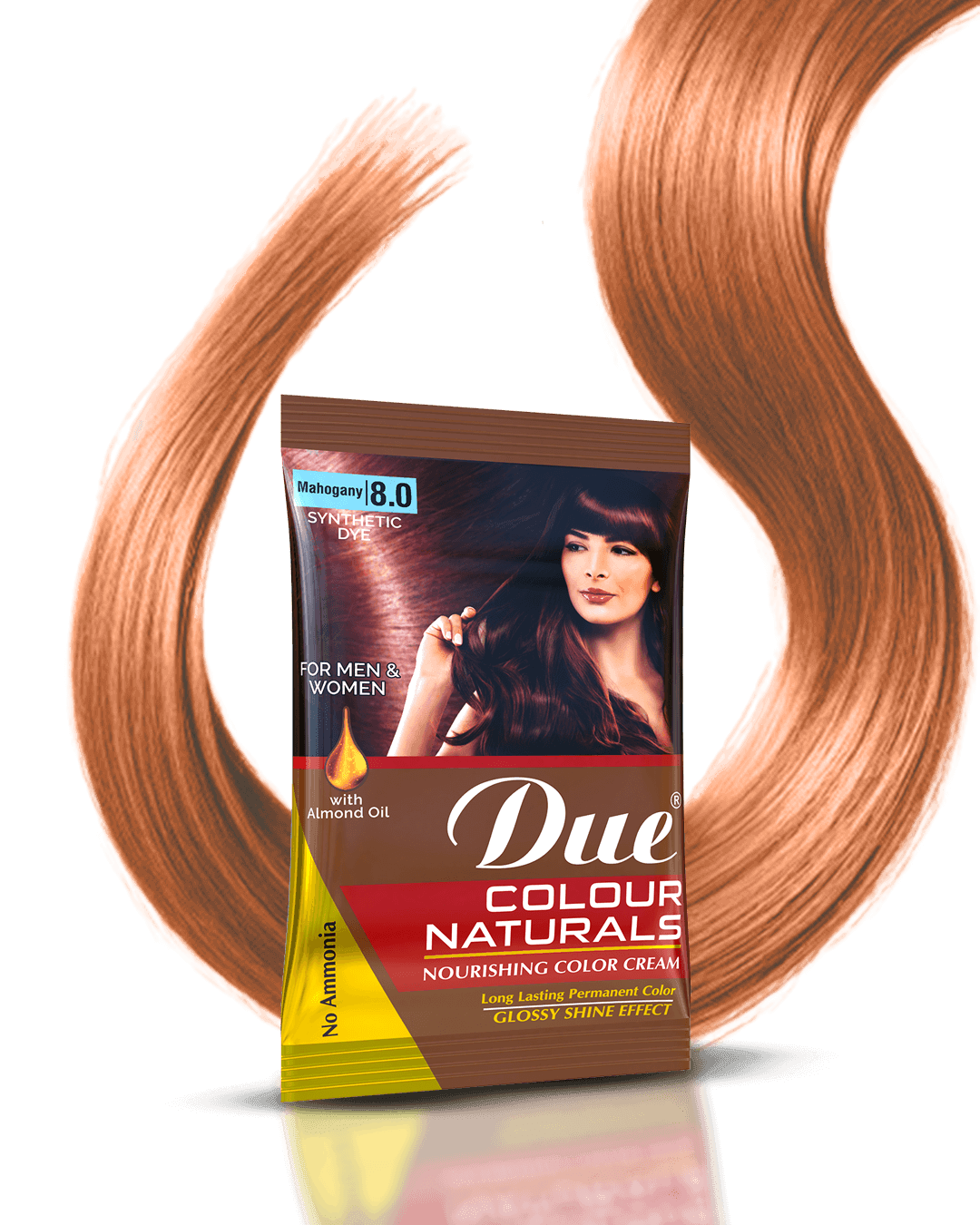 Due Hair Color Naturals - Mahogany - Kreative Cosmetics (Pvt) Ltd.