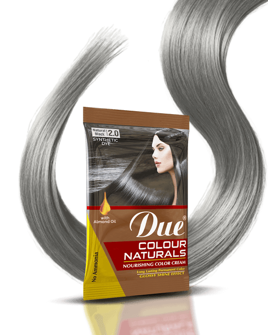 Due Hair Color Naturals - Natural Black - Kreative Cosmetics (Pvt) Ltd.
