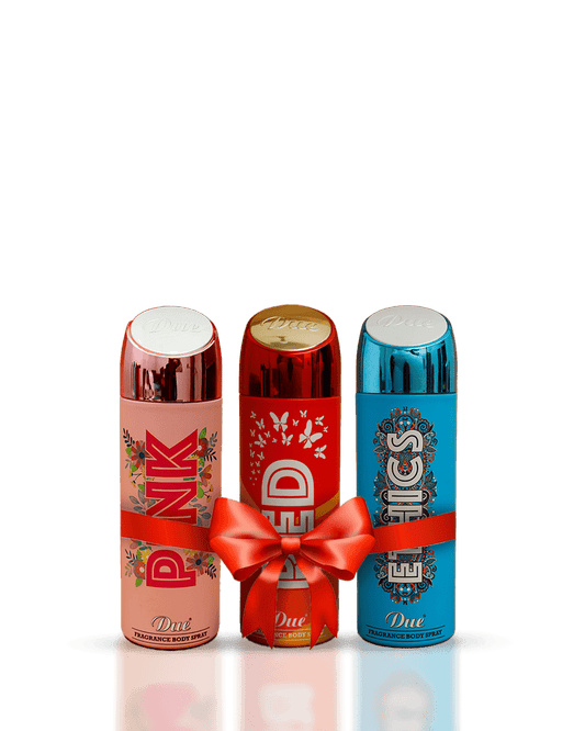 Pack of 3 Body Spray (For Her) - Kreative Cosmetics (Pvt) Ltd.
