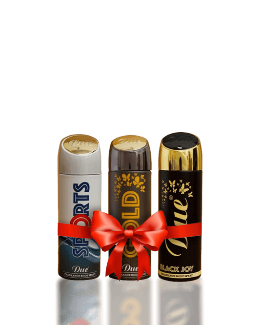 Pack of 3 Body Sprays (For Him) - Kreative Cosmetics (Pvt) Ltd.