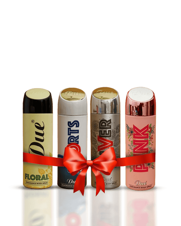 Pack of 4 Body Sprays (For Both) .